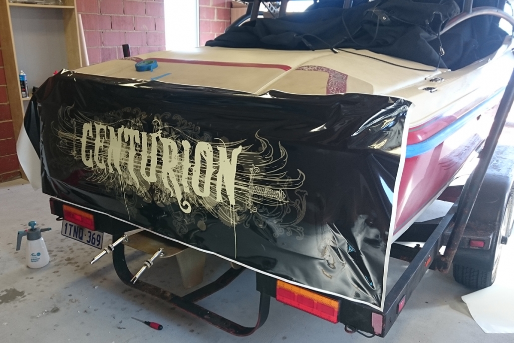 Boat wrap - Centurion - Vinyl Wrap | Car Wrap | Boat ...